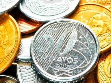 moedas em real 