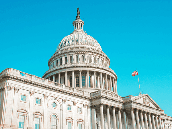 paisagem do Capitólio dos Estados Unidos