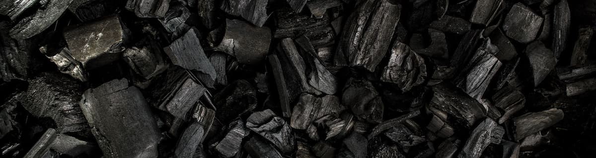 fundo de carvão aglomerado em preto 