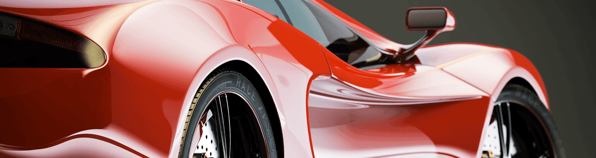 fotografia de carro esportivo ferrari na cor vermelha