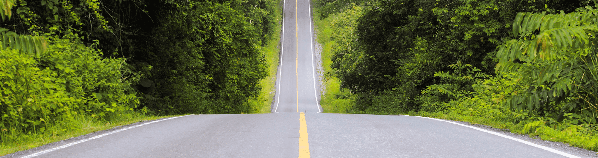 estrada em rodovia com paisagem 