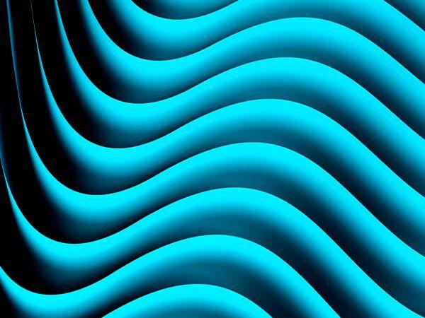 ondas azuis decorativas 