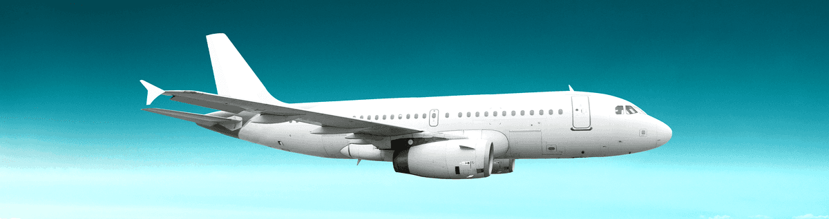 avião meio de transporte