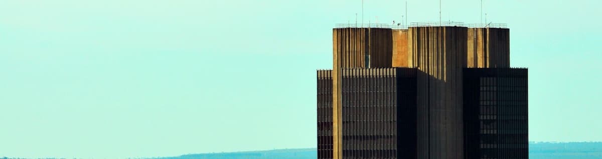 paisagem do prédio do banco central durante dia