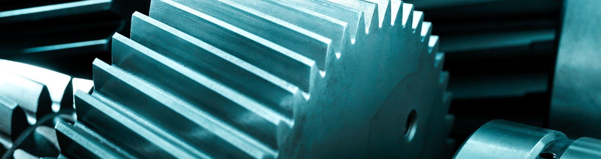 engrenhagens industriais em funcionamento